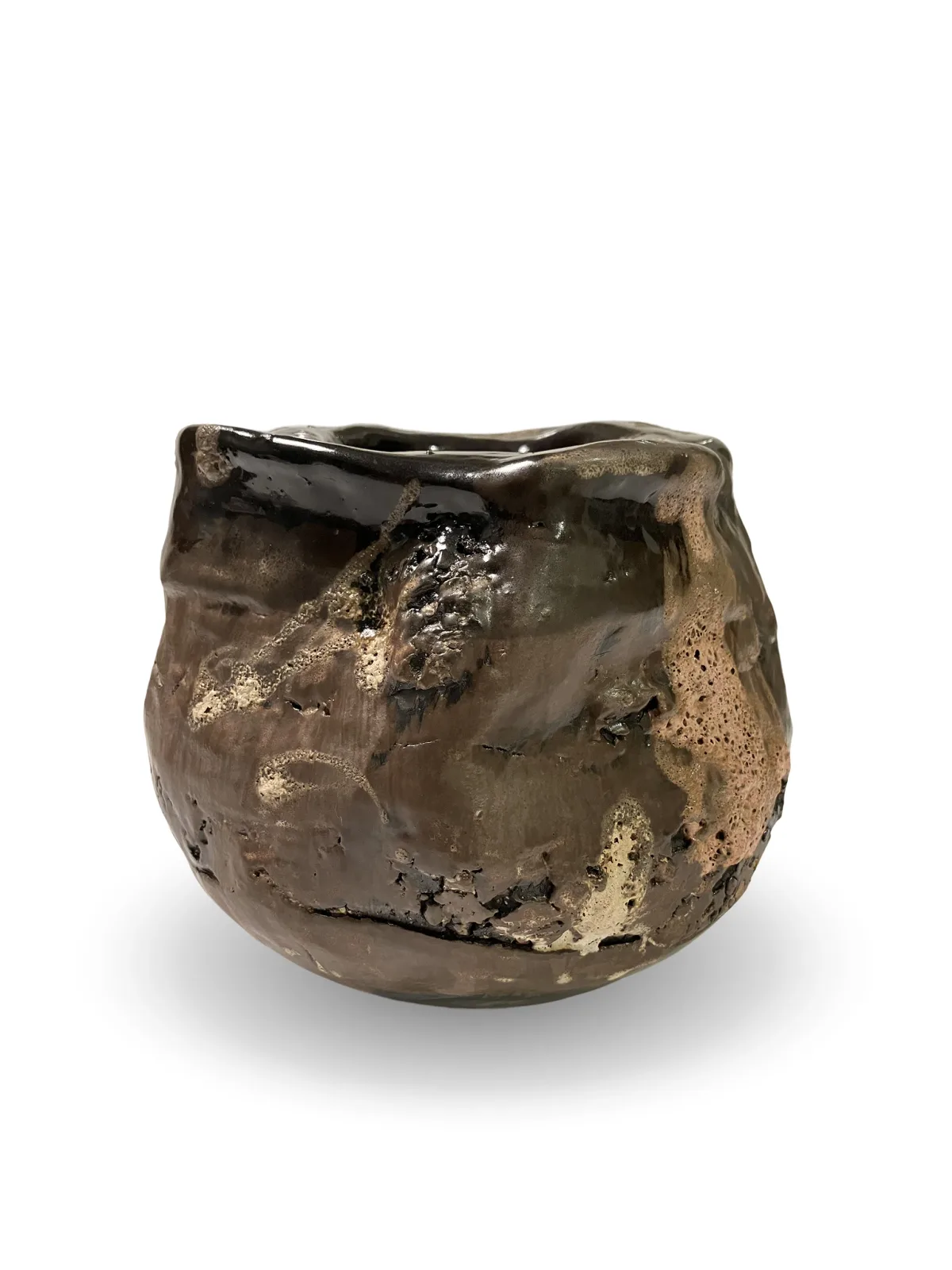 Mixed Form 13, hand-built ceramic by Yael Aloni-Netzer