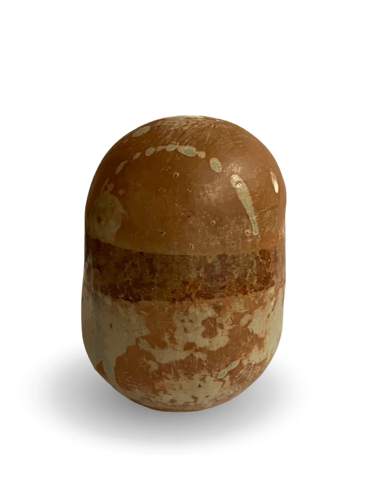 Rounded Volume 01, hand-built ceramic by Yael Aloni-Netzer